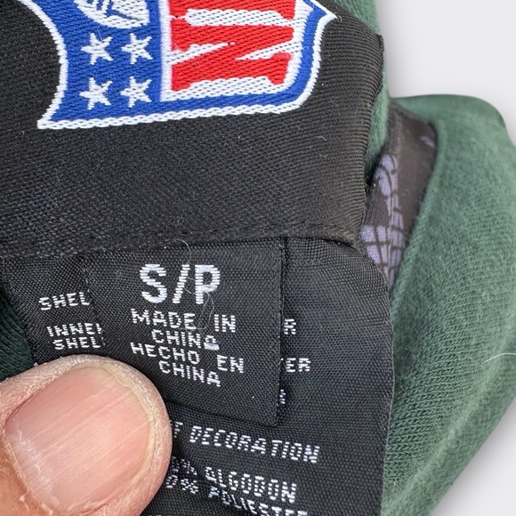 NFL GREEN BAY PACKERS Black Ops Reversible Full Zip Hoodie Team Jacket Men Small - Picture 13 of 15